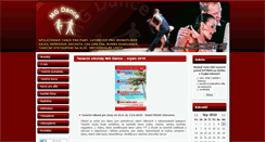 Desktop Screenshot of mgdance.cz